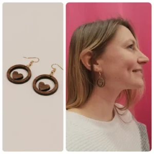 Boucles d'oreilles Coeur 3