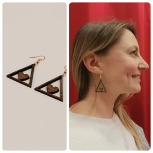 Boucles d'oreilles Coeur 1